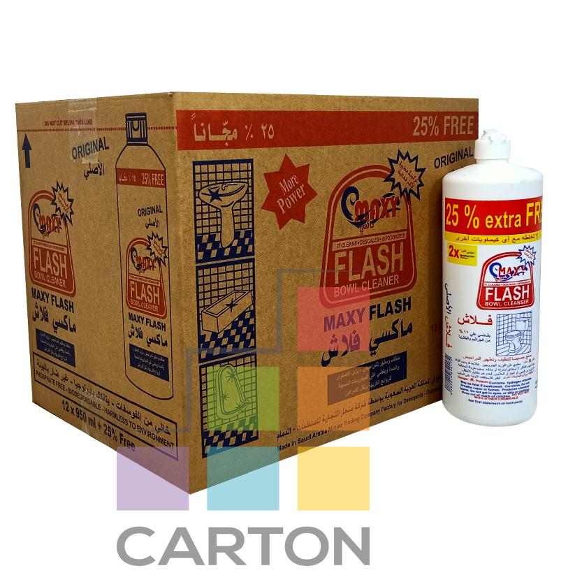 FLASH DISINFECTANT CLEANER 12*950ML